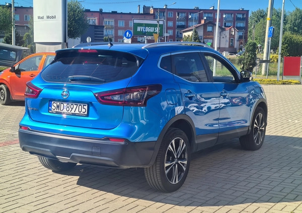 Nissan Qashqai cena 95900 przebieg: 17500, rok produkcji 2021 z Rybnik małe 106